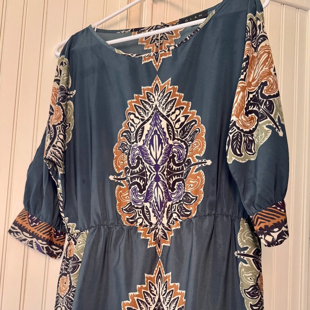 Bohemian Dress w/Cutouts